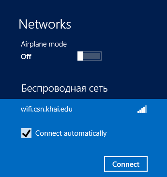 Wi-Fi networks