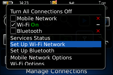 Set Up Wi-Fi Network