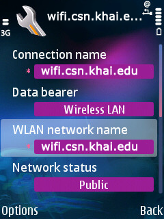 WLAN network name